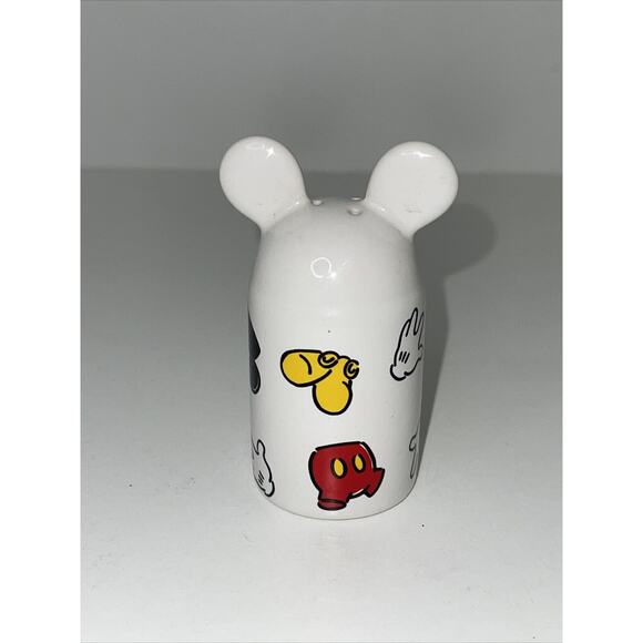 Vintage Disney Mickey Mouse Ears Clothes Salt replacement Shaker white - Picture 3 of 6